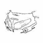 GL1800 Front nose mask