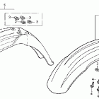 CR250R Переднее крыло
