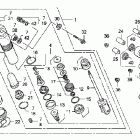 CR85RB Задний амортизатор