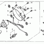 CRF250X Вентилятор охлаждения