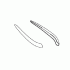 GL1800 Side fairing accents (chrome)