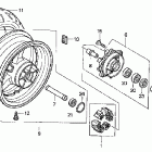 CBR1000RR Заднее колесо
