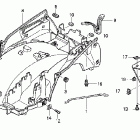 ST1300PA Заднее крыло