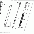 CB900F Front fork ('04-)