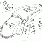 XR650R Заднее крыло