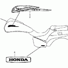 VTX1300S Наклейки и эмблемы