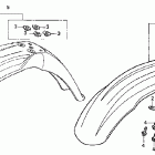 CRF450R Переднее крыло