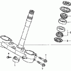CRF250R Траверса нижняя