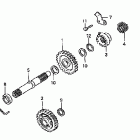 CR125R Кик стартер