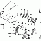 ST1300PA Ветровое стекло