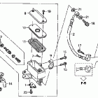 ST1300A Главный тормозной цилиндр - передний