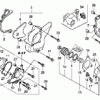 CBR1000RR Водяной насос