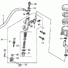 CB900F Задний тормозной цилидр