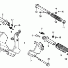 VTX1300C Подножки