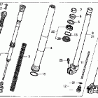 CRF250R Передняя вилка