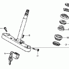 VTX1300C Траверса нижняя