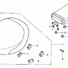 VT750CA Сидение