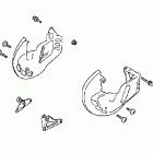 GL1800 Front disc covers (chrome)