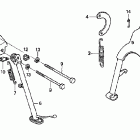 CB250 Подножка