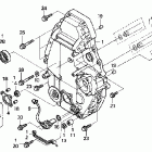 ST1300PA Крышка картера задняя