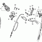 CR85RB Рулевые переключатели и троса