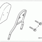 VTX1800T2 Backrest with pad