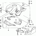 CBR1000RR Кожух бака