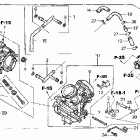 VT1100C2 Карбюратор