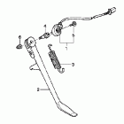 VT600CD Подножка