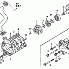 CR125R Водяной насос