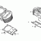 VT750DCA Цилиндр