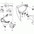 VT750CA Боковая панель
