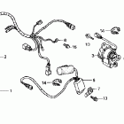 CR125R C.d.i. unit @ servo motor
