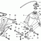 CR85RB Топливный бак