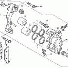 CR250R Передний тормозной суппорт