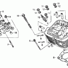 VT750CA Передняя головка цилиндров
