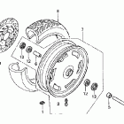 VTX1300R Front wheel (vtx1300r)