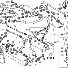 ST1300A Front brake hose (st1300a)