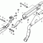 CB600F Глушитель
