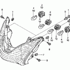 ST1300A Задний фонарь