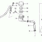 NSF100 Задний тормозной цилидр