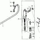 CR85RB Задний тормозной цилидр