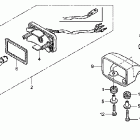 VT750DCA Фонарь задний