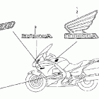 ST1300A Наклейки