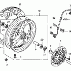 ST1300A Переднее колесо