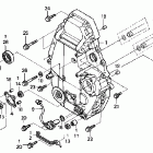 ST1300A Крышка картера задняя