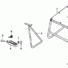 CR85RB Подножки