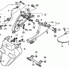 CBR600RR Rear fender ('05-)