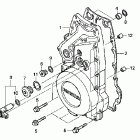 ST1300A Передняя крышка картера