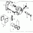 CR85RB Передний тормозной суппорт